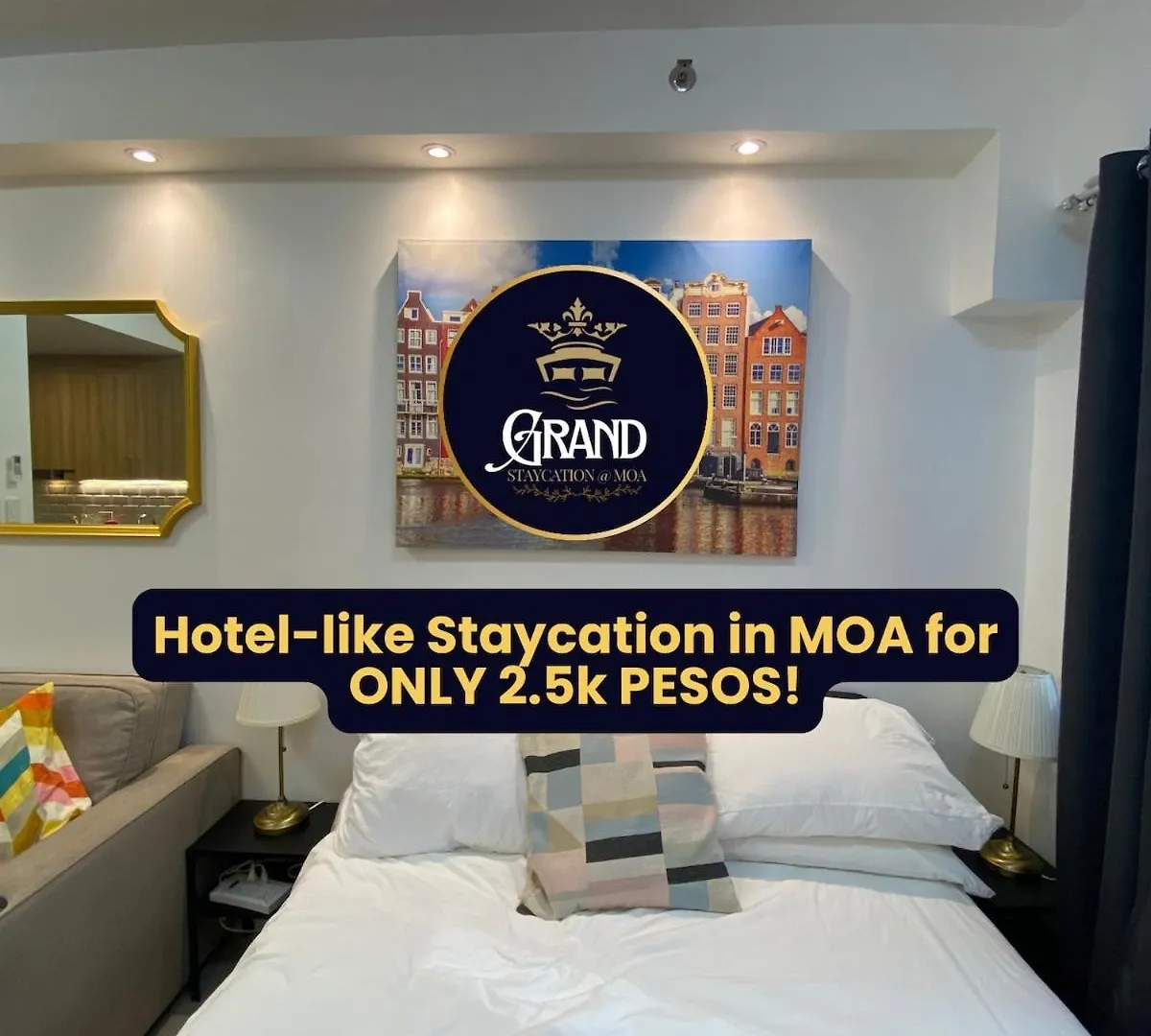 Apartment The Grand Staycation At Moa - Unit 7102 Hotel-Like Manila